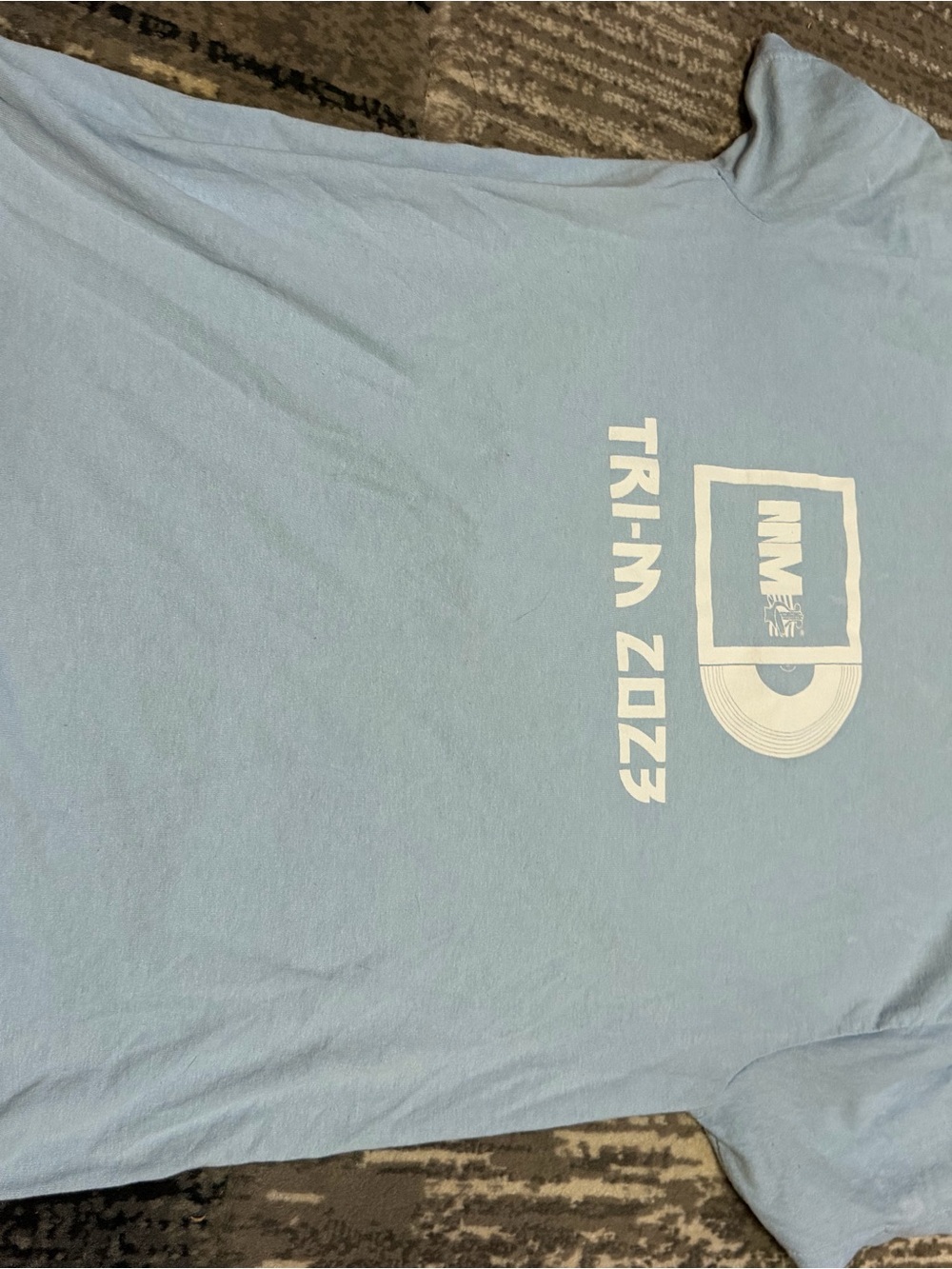 Gildan Light Blue Crewneck Tee